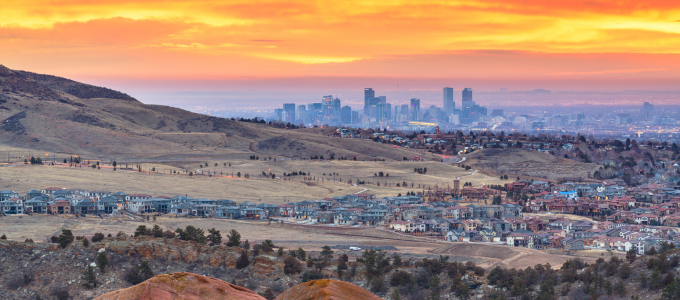 denver colorado from morrison