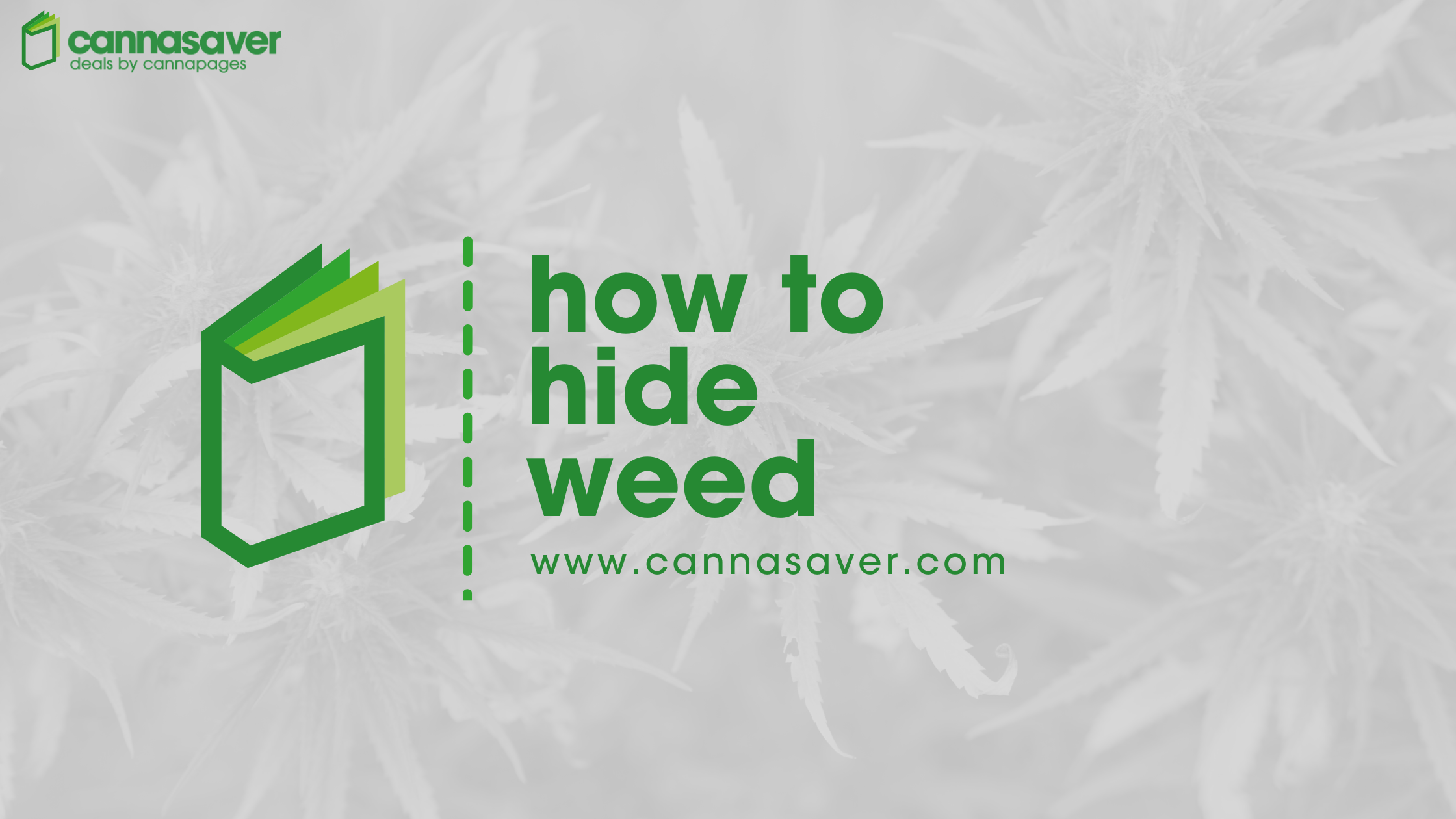 How to Hide Weed