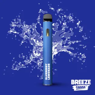 (1.0g) Breeze - Disposable Vape - Blueberry Lemonade (1g)