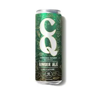 (0.01g) CQ - Infused Beverage - Ginger Ale 12oz (10mg)