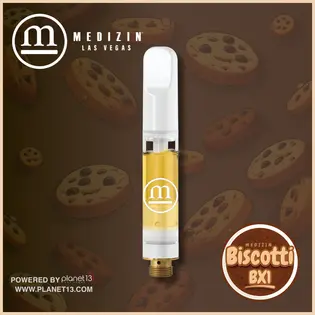 (0.396g) Biscotti BX1 .5g Live Resin Vape Cart