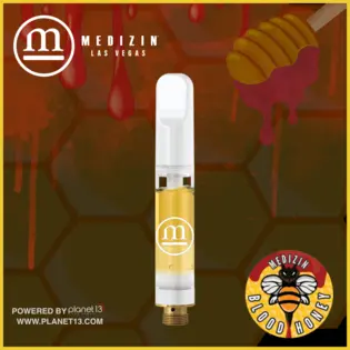 (0.39g) Blood Honey .5g Live Resin Vape Cart