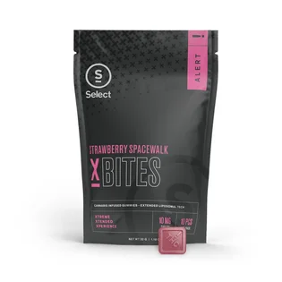 (0.05g) X Bites Strawberry Spacewalk 5pk Gummies 50mg