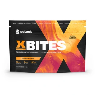 (0.05g) X Bites Orange Matter 5pk Gummies 50mg