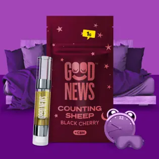 (g) COUNTING SHEEP: Black Cherry 1:4 Cartridge