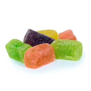 (each) PTS Goody Bag The Bomb Green Apple Gummy 1pc 50mg THC/50mg CBD/25mg THCV