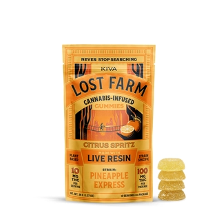 (each) Lost Farm Citrus Spritz Live Resin Gummies - 10 Pack