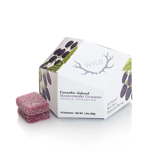 (each) Marionberry Indica Gummies - 10 Pack