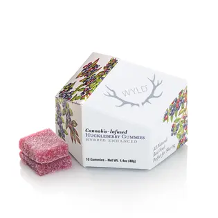 (each) Huckleberry Hybrid Gummies - 10 Pack
