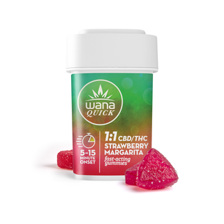 (each) 1:1 Strawberry Margarita Fast Acting Gummies - 10 Pack