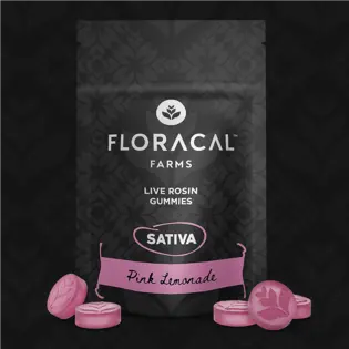 (each) FloraCal Pink Lemonade Gummies 100mg (10ct)