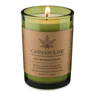 (each) Cannabolish Odor Removing Candle Wintergreen 7oz