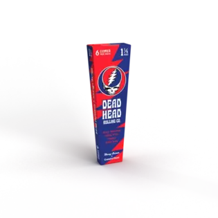 (each) Grateful Dead Cones 1 & 1/4 (6ct)