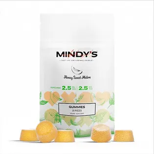 (each) Mindy's Gummies Honey Sweet Melon 1:1 (H) 50mg