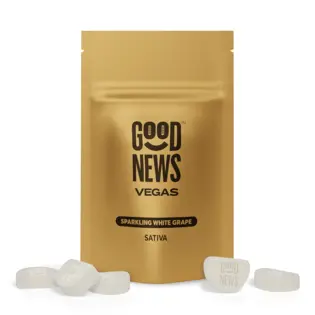 (each) Good News Gummies Vegas Sparkling White Grape  (S) 100mg