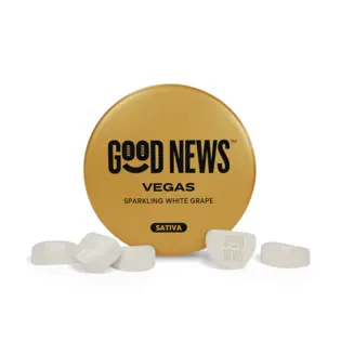 (each) Good News Gummies Vegas Sparkling White Grape  (S) 100mg