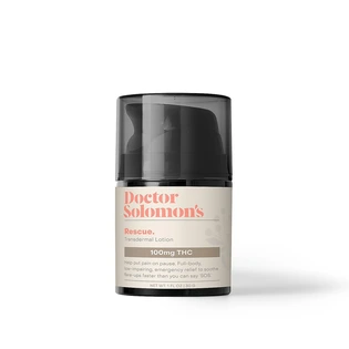 (each) Dr. Solomon's Rescue Lotion 100mg (THC)