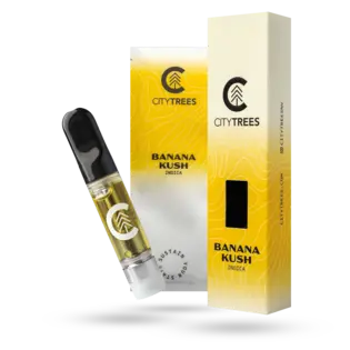 (0.85g) City Trees Banana Kush Vape Cart 850mg