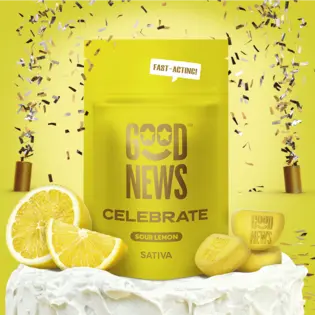 (each) Celebrate Sour Lemon [20pk] (100mg)