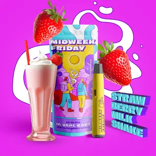 (each) Strawberry Milkshake [1000mg]