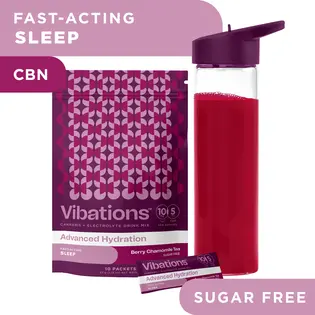 (0.1g) Berry Chamomile | 100mg | Drink Mix | Vibations