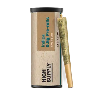 (2.5g) Blu Bomb Pop | 0.5g | 5pk Infused Pre-Rolls | High Supply