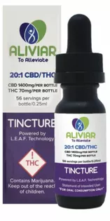 Aliviar 20:1 1470mg Tincture $30!