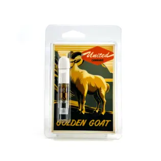 (g) Golden Goat Vape Cart .5G