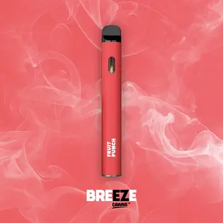 (1.0g) BREEZE CANNA | FRUIT PUNCH | DISPOSABLE VAPE | 1G (HYBRID)