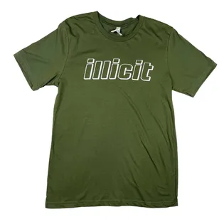 (each) Illicit T-Shirt | Military Green