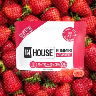 (each) 1:1 Strawberry [10pk] (100mg CBD/100mg THC)