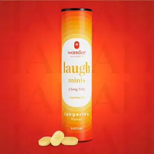 (each) *Wonder Laugh Minis (Tangerine) [40pk] (100mg)