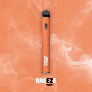 (1.0g) BREEZE CANNA | RAINBOW SHERBERT  | DISPOSABLE VAPE | 1G (HYBRID)