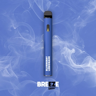 (1.0g) BREEZE CANNA | BLUEBERRY LEMONADE  |  DISPOSABLE VAPE | 1G (HYBRID)