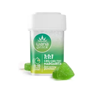 (g) Wana Quick Gummies - Margarita 1:1:1 - Hybrid