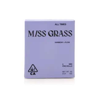(each) Miss Grass All Times Blend - 5 Pack 2g Total Pre rolls