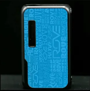 (each) Designer Pro Battery & Charger Blue Repeat Logo