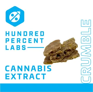 (0.91g) Animal Mints Crumble | Hundred Percent | Concentrate | .91g