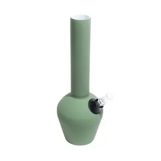 (rubberizedolivegreen) 13" Double Insulated Bong