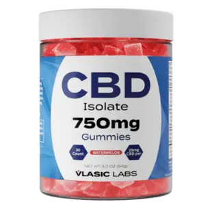 (1) CBD Isolate Watermelon Gummies | 750mg