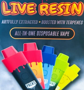 $70 Packs 2 gram live resin disposable