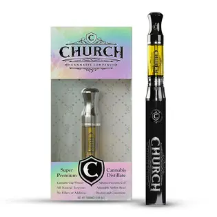 (g) CHURCH -  STRAWBERRY COUGH .95G CART