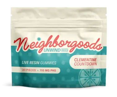 (0.1g) Clementine Countdown | Live Resin Gummies | [102.5mg]