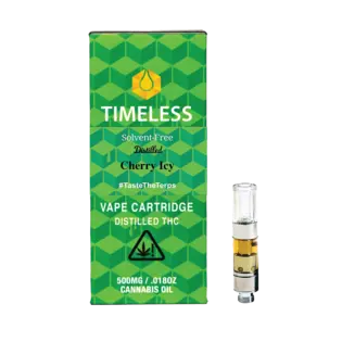 (g) TIMELESS 0.5G CHERRY ICY VAPE CARTRIDGE