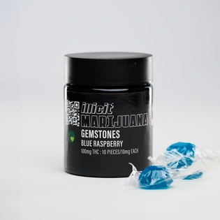 (each) Blue Raspberry | Gemstones 100mg