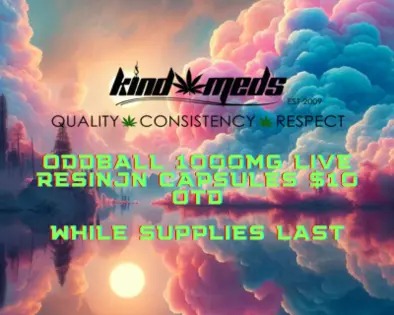 Oddball Live Resin Capsules $10 OTD