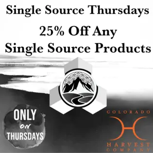 THURSDAY ONLY: Single Source Thursdays 25% Off