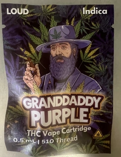 (g) Loud Granddaddy Purple - 0.5g Cart (12882)