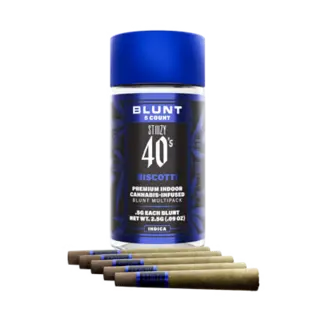 (each) Strawnana Infused Pre-Roll Blunt Pack | 2g 4pk
