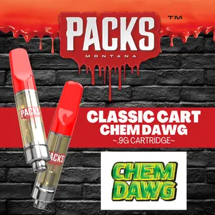 (g) Packs Chem Dawg .9g Cartridge